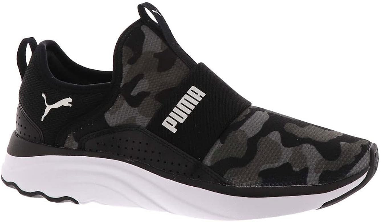 PUMA Softride Sophia Slipon Camo AOP Womens Sneaker | Amazon (US)