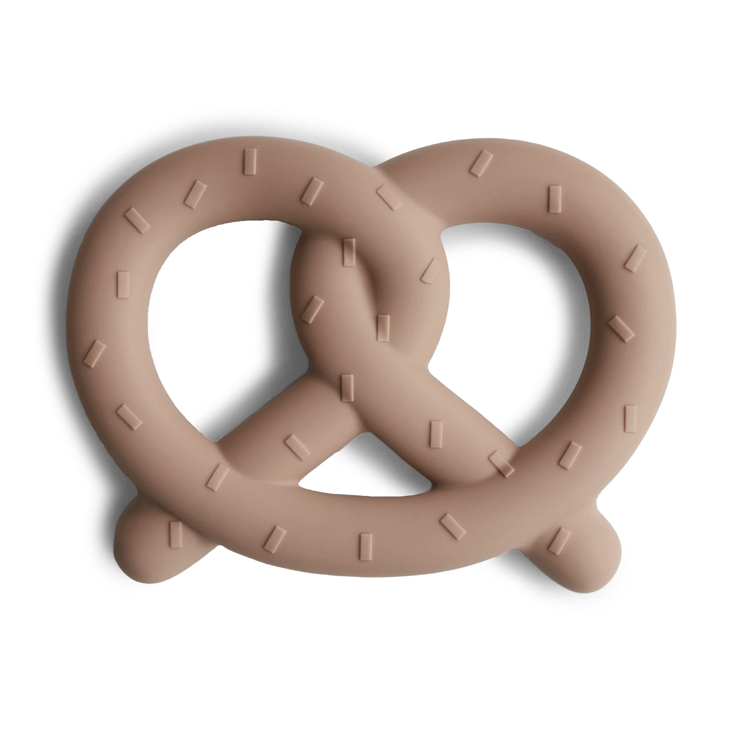 mushie Silicone Baby Teether Toy | Pretzel | Amazon (US)