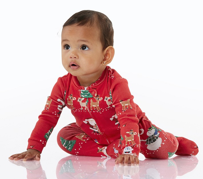 Rudolph® Organic Nursery Pajama | Pottery Barn Kids