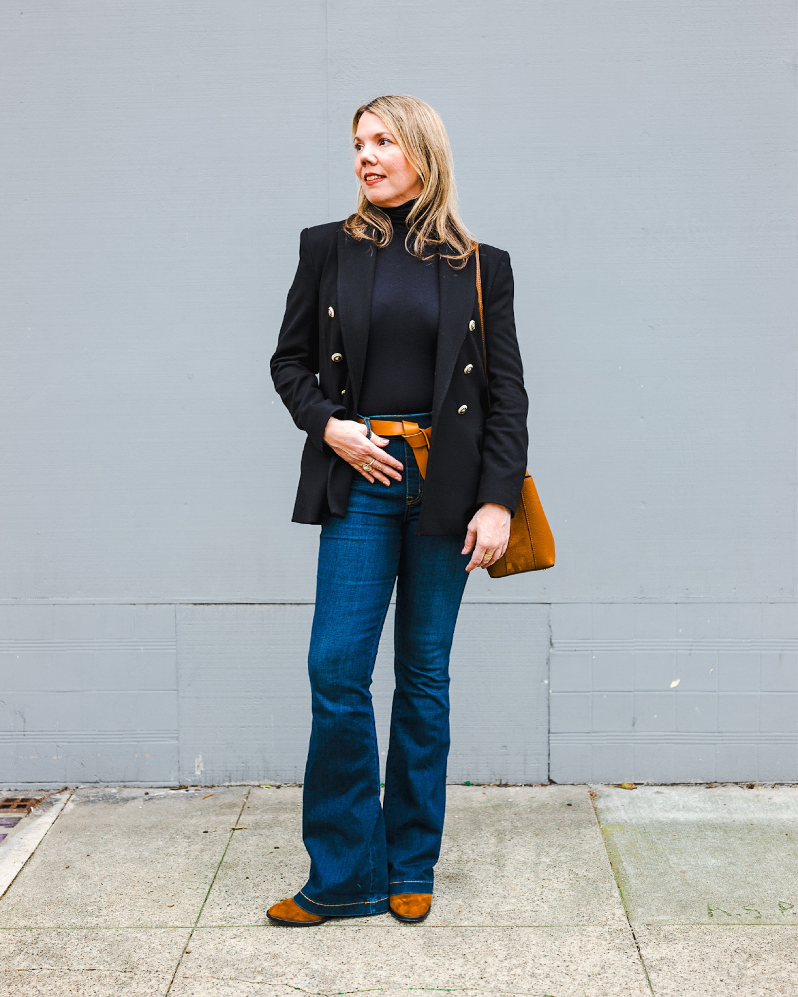 Flare jeans are back, baby! 

#LTKStyleTip #LTKOver40