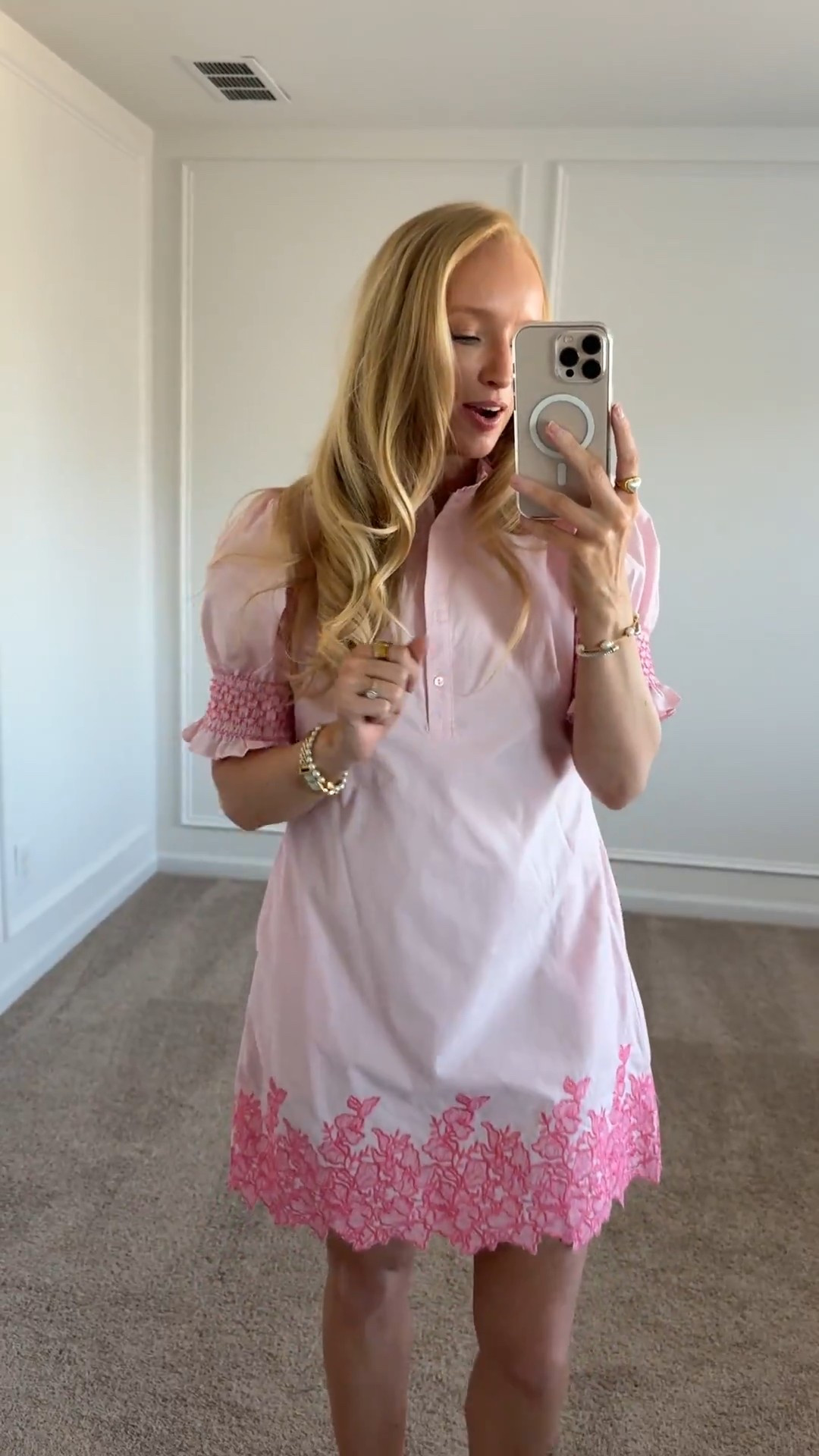 This Amazon dress far exceeded my expectations for the quality and price! It’s a Tuckernuck look for less and so cute for spring and summer events. I’m wearing a size small

Easter dress // spring dress // Amazon dress // 