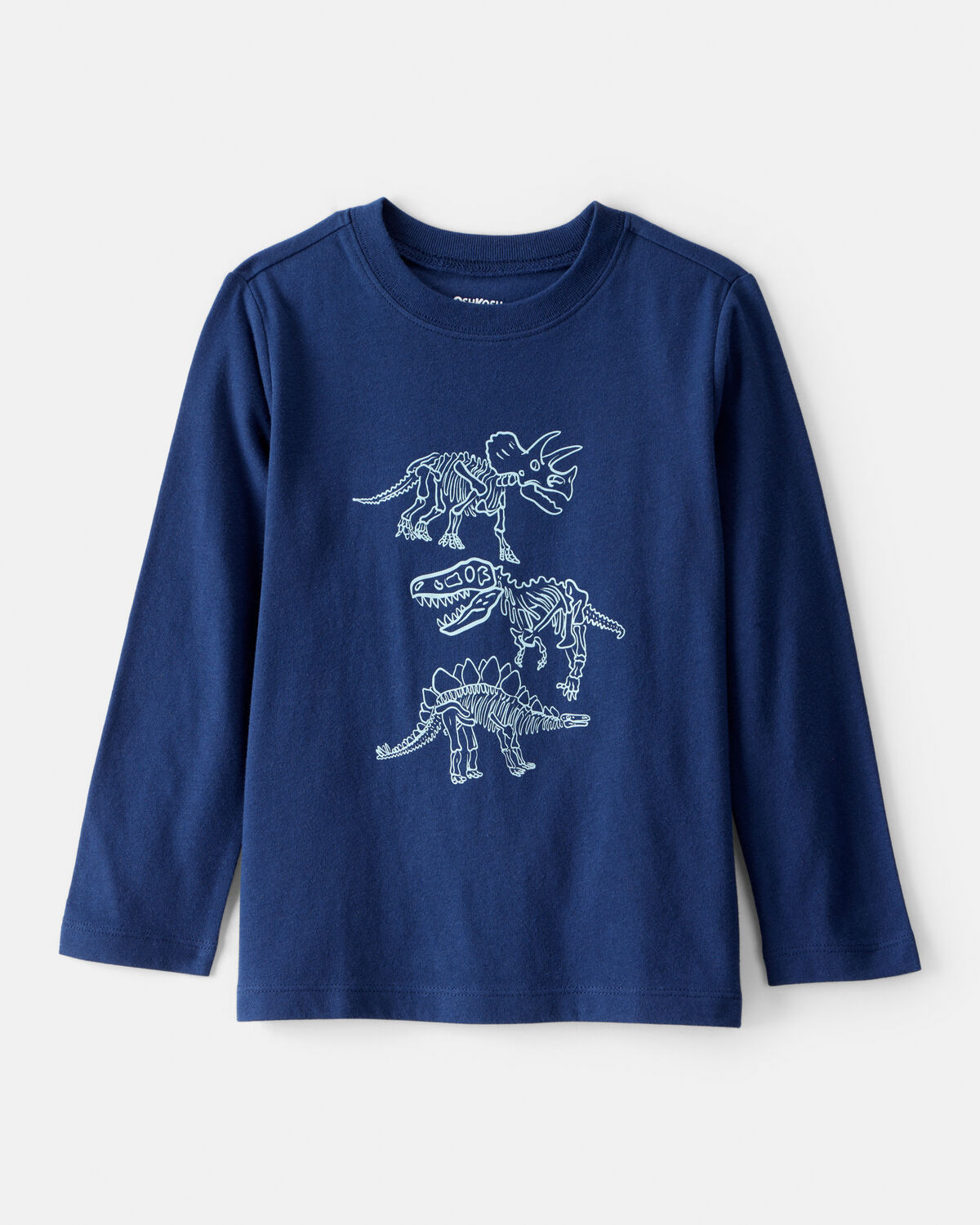 Toddler Boy Dinosaurs Long-Sleeve Graphic Tee - Navy | Carter's Inc