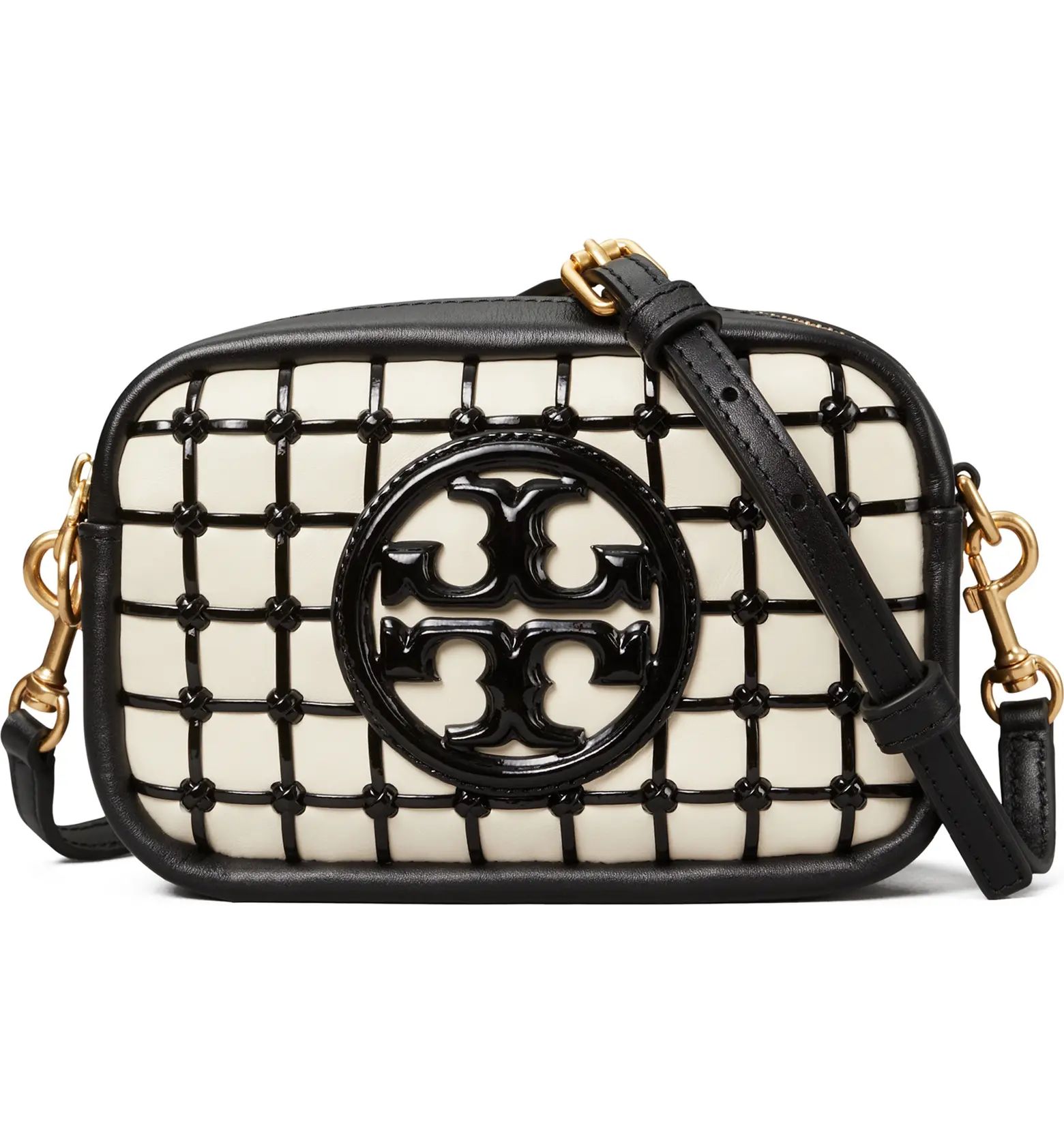 Tory Burch Perry Bombé Leather Mini Whipstitch Crossbody Bag | Nordstrom | Nordstrom