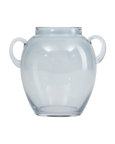 9x10 Handblown Recycled Glass Decorative Vase | TJ Maxx