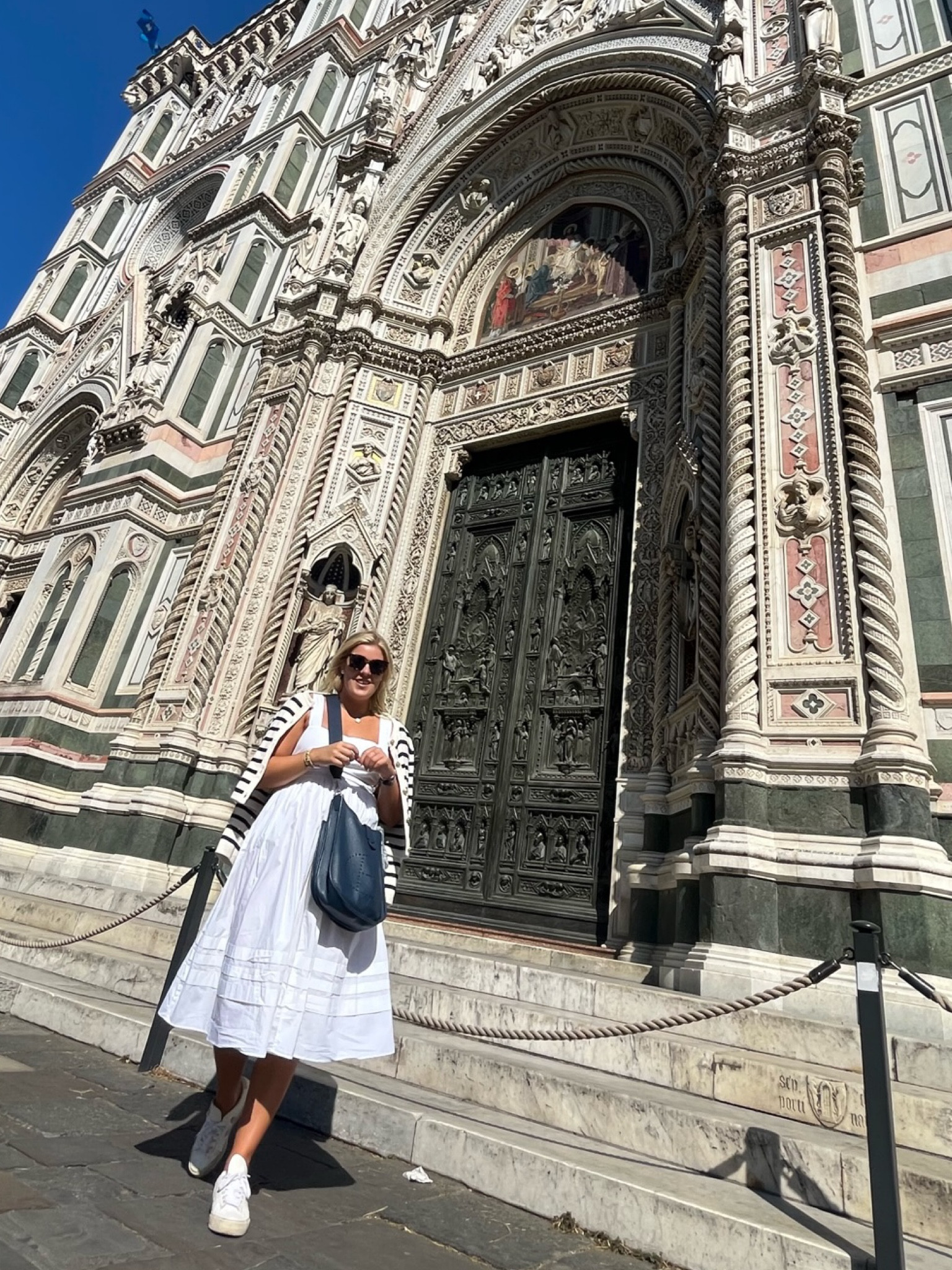 White sundress perfect for hot Italian days touring around new cities.  My dress is not 

#LTKSeasonal #LTKstyletip #LTKeurope