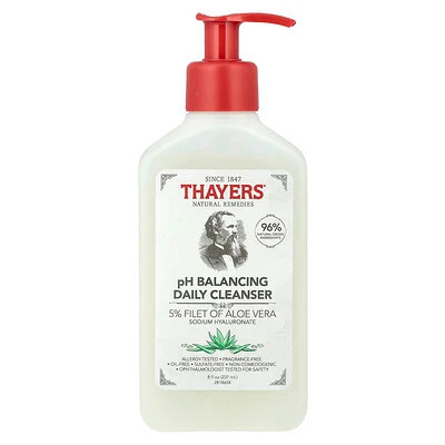 Thayers, pH Balancing Daily Cleanser, Fragrance Free, 8 fl oz (237 ml) | iHerb