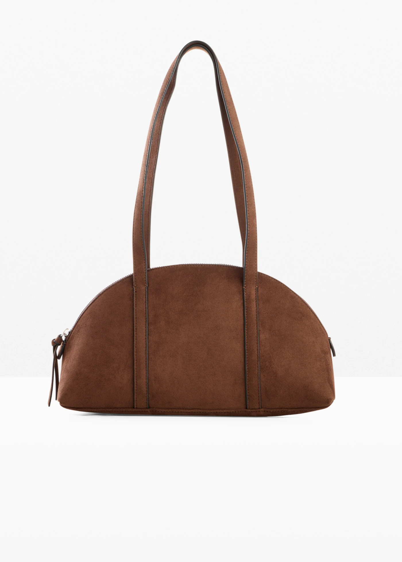 Schoudertas in su\u00e8de look cappuccino | Bonprix NL (Influencer)