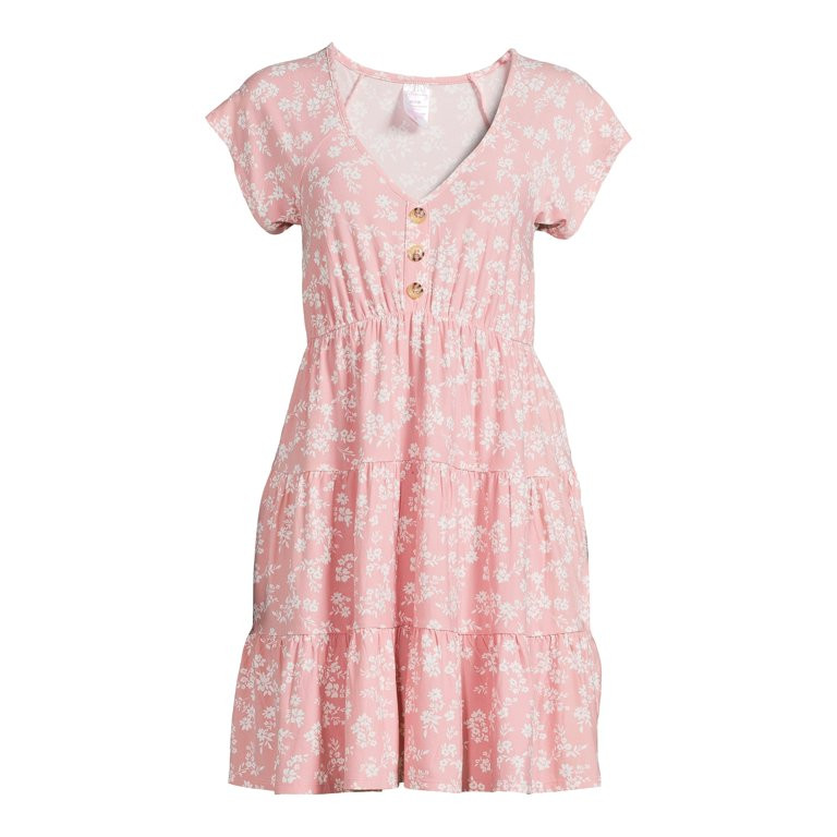 No Boundaries Juniors’ Baby Doll Dress | Walmart (US)