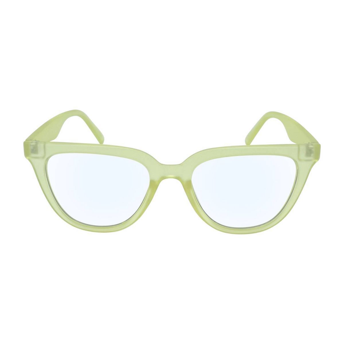 Matte Cateye Blue Light Filtering Glasses - Wild Fable™ Green | Target