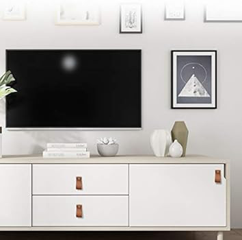 Leather Dresser Knobs, 12 Pack Knobs for Dresser Drawers, Soft Drawer Knobs Upgrade The Look of F... | Amazon (US)