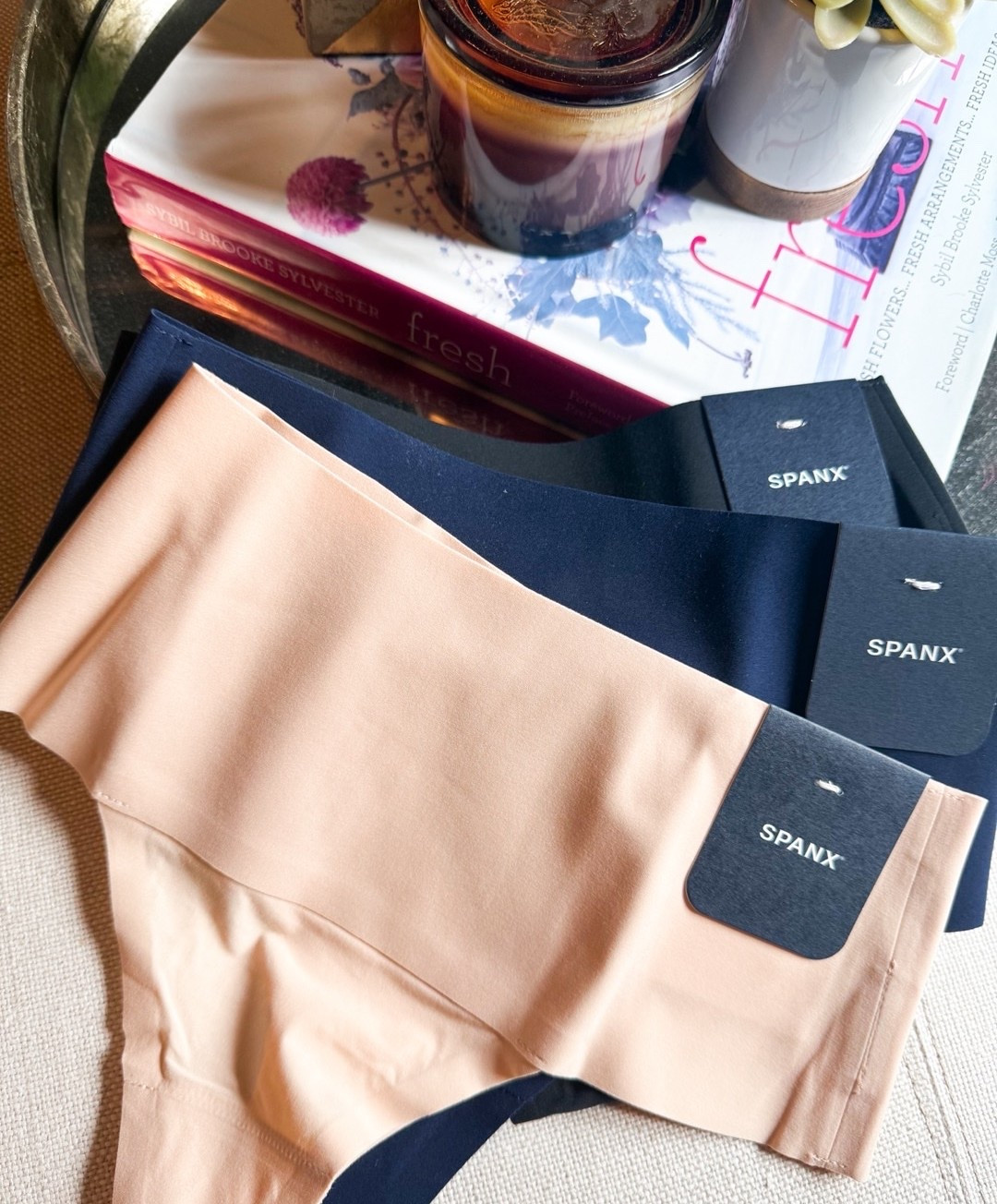 my favorite @Spanx undies now 5 for $50 (reg $28 each) •