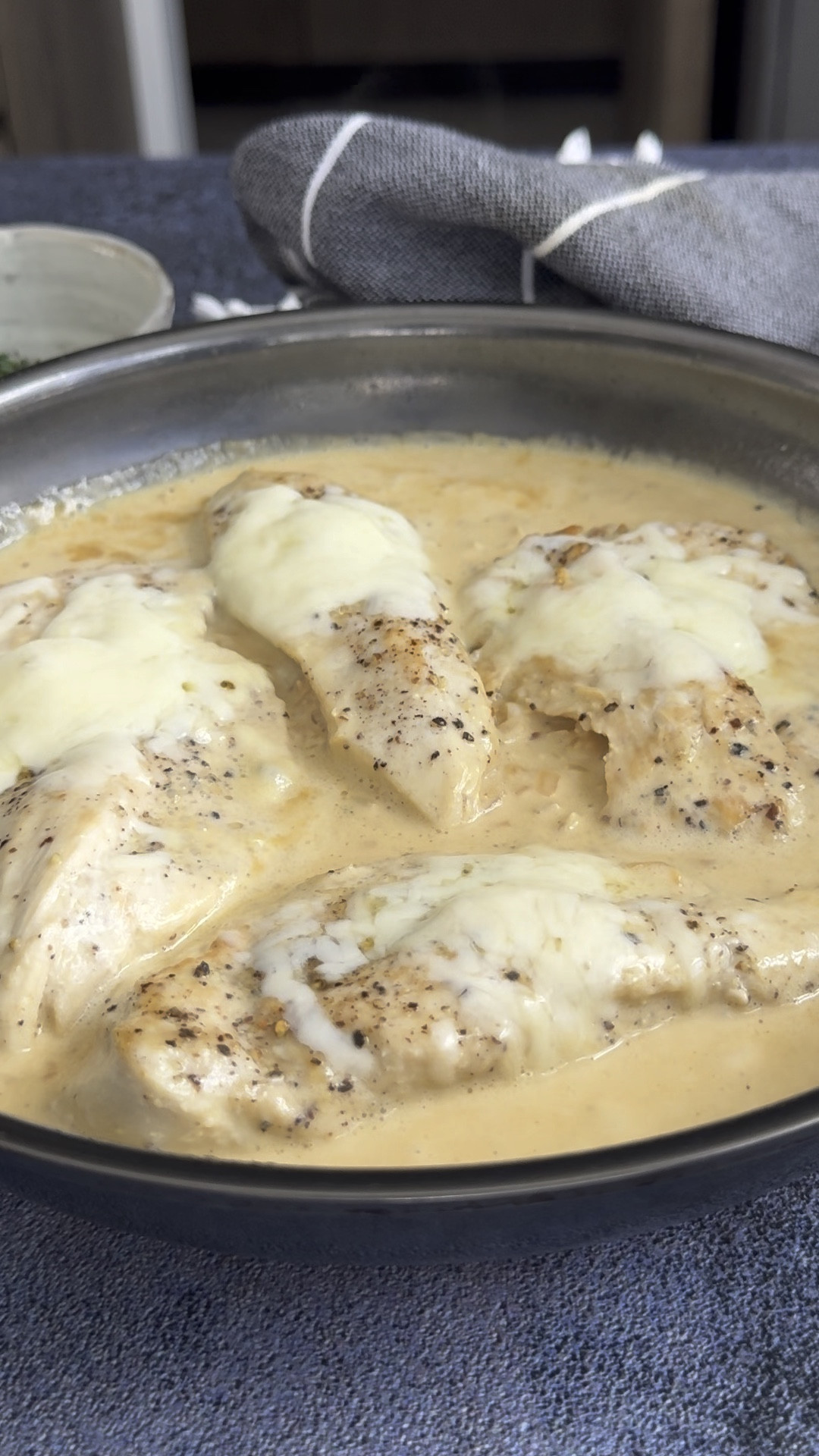 Keep dinner simple with this one pan creamy garlic chicken dinner! 

#LTKhome #LTKSeasonal #LTKVideo