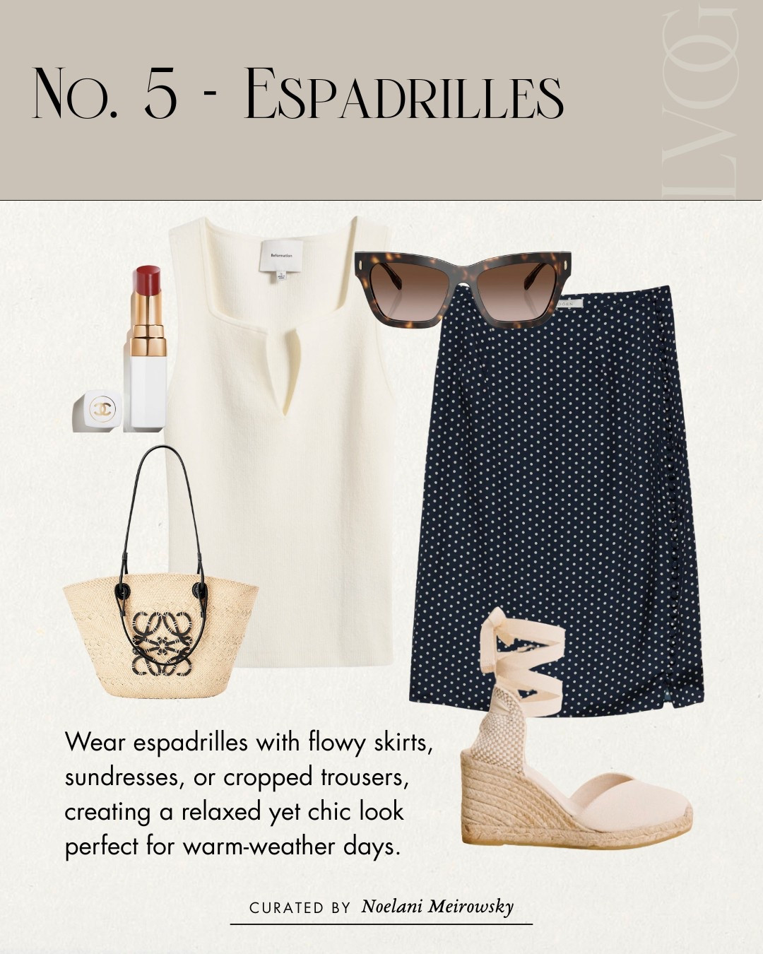 Parisian style 
Summer fashion 
Espadrilles 
Silk skirt 
Handbag 
Sunglasses 

#LTKSeasonal #LTKStyleTip #LTKTravel