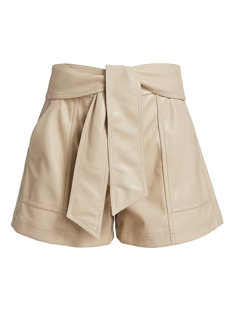 Mari Vegan Leather Shorts | Saks Fifth Avenue