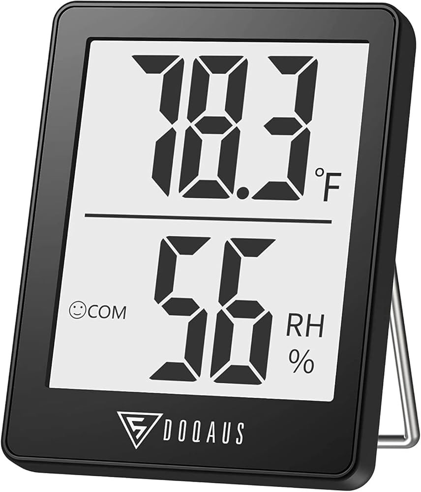 DOQAUS Digital Hygrometer Indoor Thermometer Humidity Meter Room Thermometer with 5s Fast Refresh... | Amazon (US)