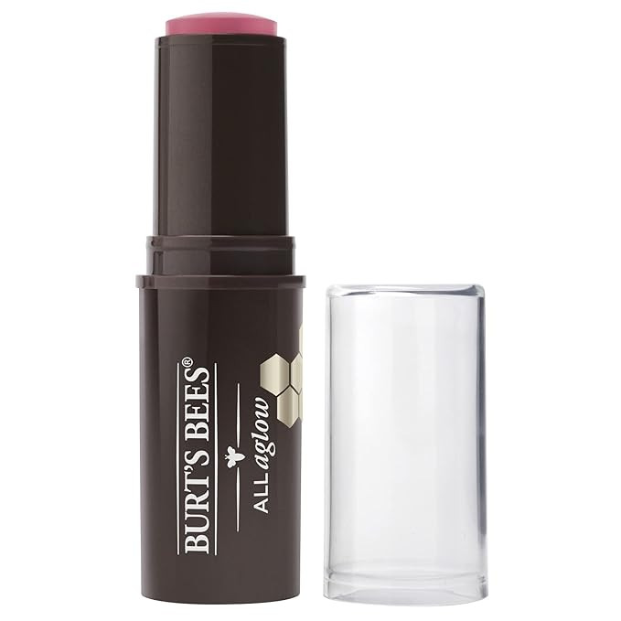 Burts Bees 100% Natural All Aglow Lip & Cheek Stick, Blush Bay - 1 Tube | Amazon (US)