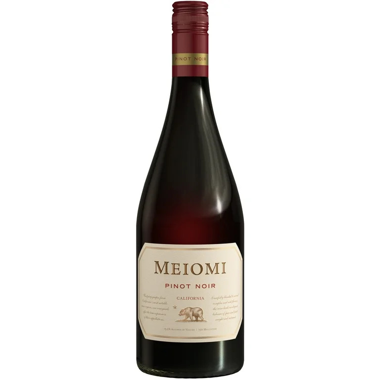 Meiomi® Pinot Noir California Red Wine, 750ml Bottle, 14.5% ABV | Walmart (US)
