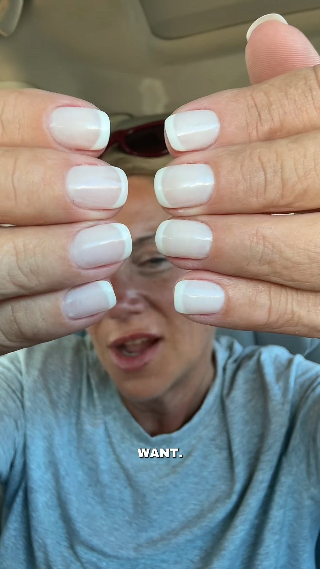 Milky white French 💅

#LTKBeauty #LTKOver40 #LTKWedding