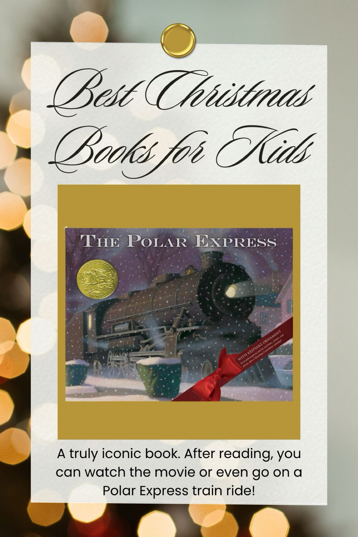 Read this book and then watch the film or go on one of the Polar Express train rides! 


#LTKGiftGuide #LTKKids