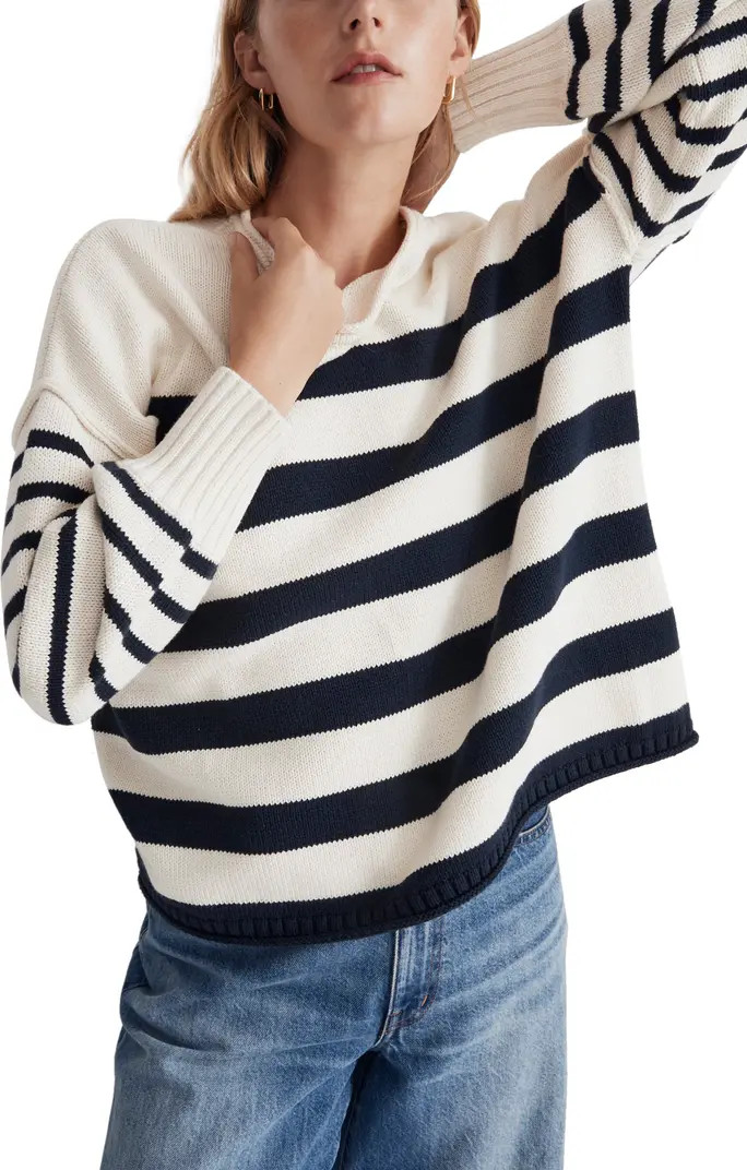 Conway Mixed Stripe Pullover | Nordstrom