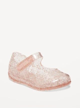 Glitter-Jelly Mary-Jane Flats for Baby | Old Navy (US)