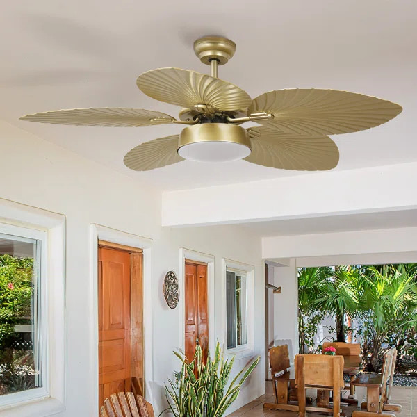 Kowalewski 52'' Ceiling Fan with Light Kit | Wayfair North America
