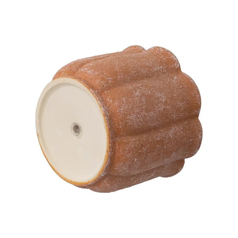 My Texas House 8in Terracotta Flower Planter Pot Ceramic Drainage Hole with Plug Included | Walmart (US)