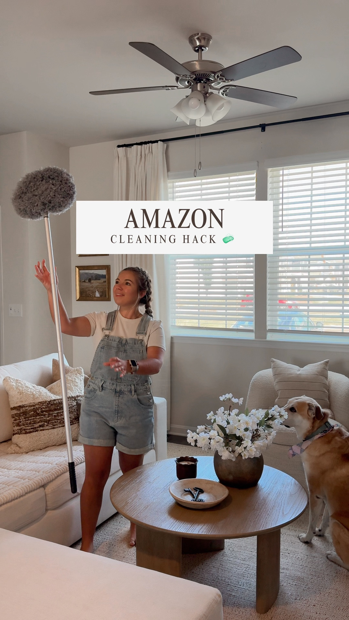 One of those small finds that just makes sense 🤍 This fan cleaning tool from Amazon makes dusting ceiling fans and blinds so much quicker and less messy. Simple, affordable, and actually makes you want to keep up with it.

Follow for more Amazon finds, cleaning tools, home hacks, practical home upgrades, and everyday essentials ✨

#LTKmomlife #LTKHome