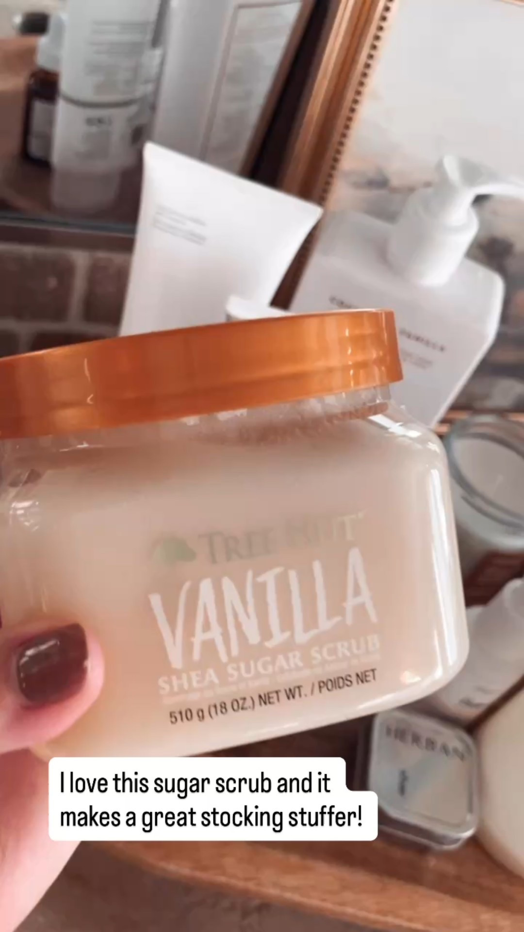 This is one of my favorite sugar scrubs! It makes a great gift or stocking stuffer. 👍🏻

#giftidea #home #spa #bath #selfcare #beauty

#LTKmorningroutine #LTKGiftGuide #LTKselfcare