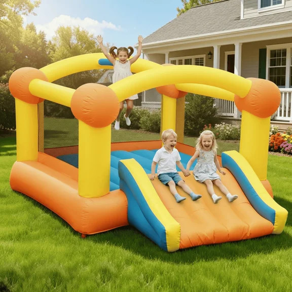 H2OGO! Kids Tropical Outdoor Inflatable Mega Bouncer | Walmart (US)