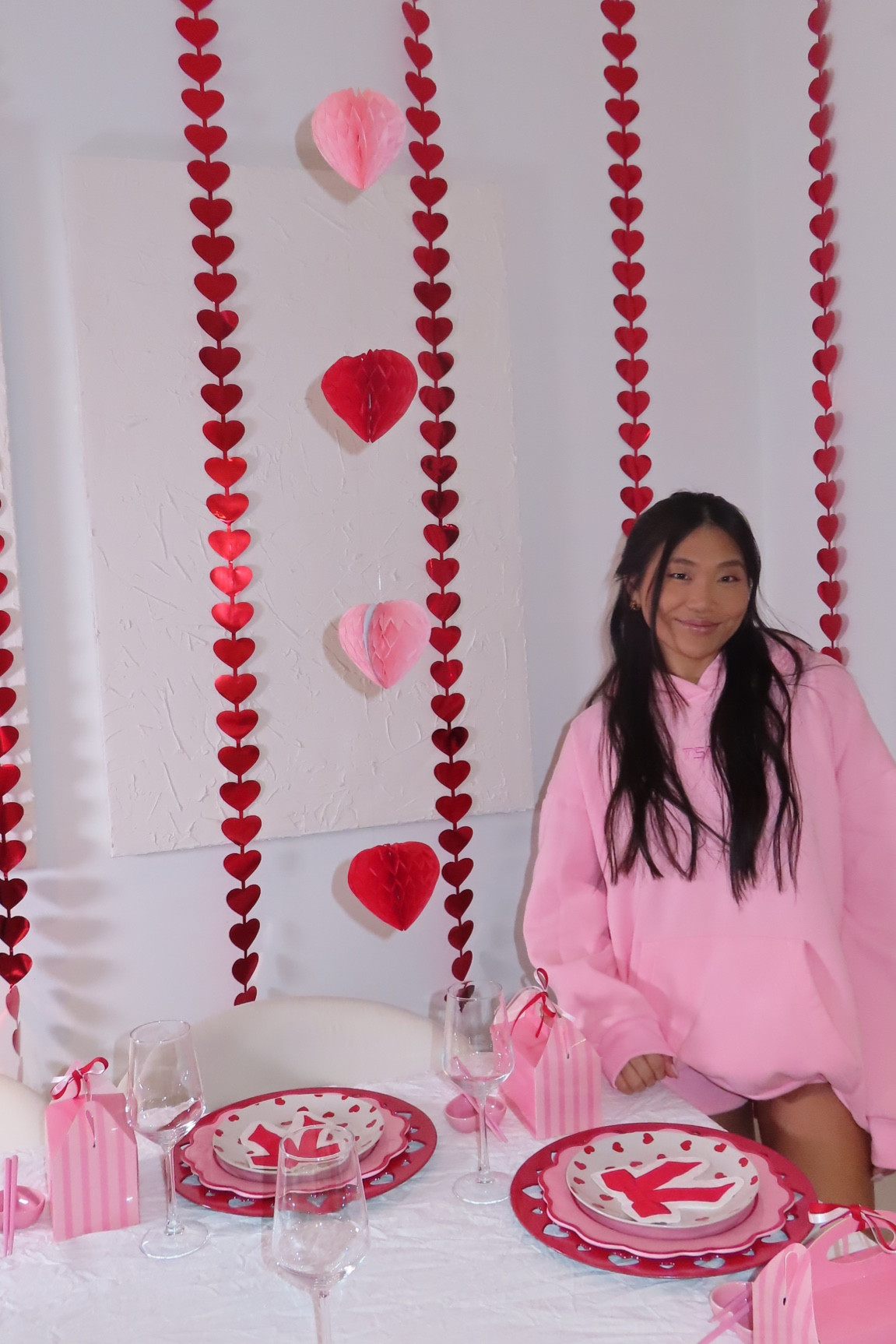 Having a valentines party? Stay cozy and wear a pink sweat set! Linked some of my faves! 

#LTKStyleTip #LTKSeasonal
