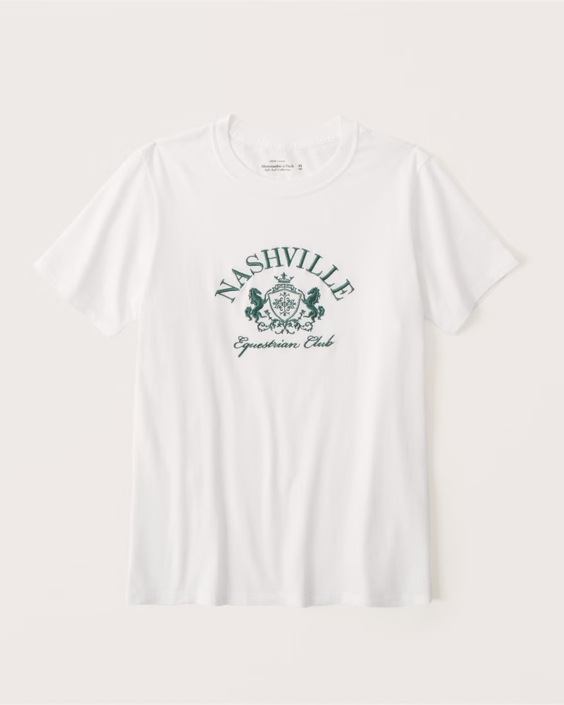 Short-Sleeve Relaxed Graphic Tee | Abercrombie & Fitch (US)