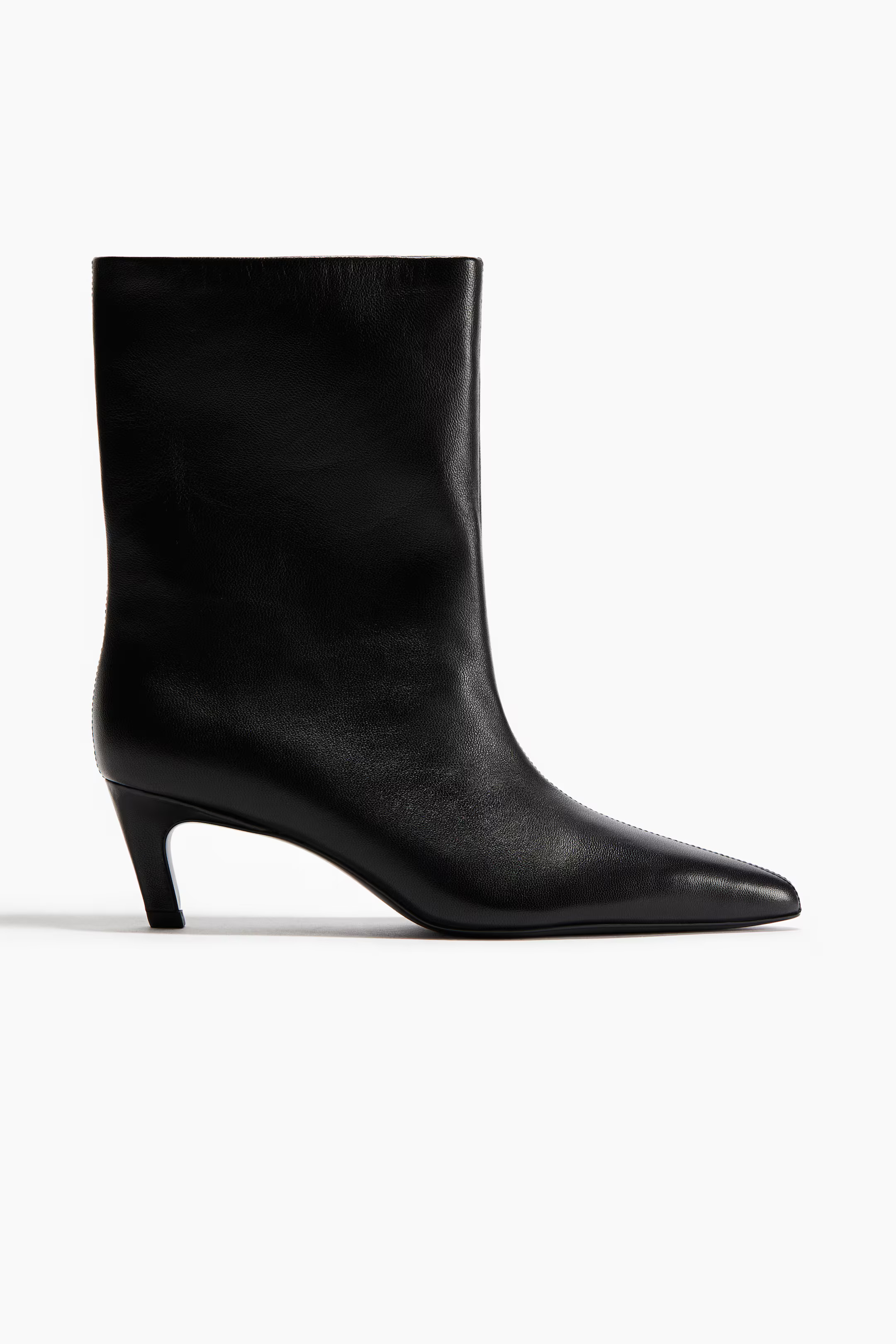 Leather ankle boots | H&M (UK, MY, IN, SG, PH, TW, HK)