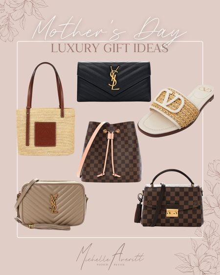 Luxury gift ideas for Mother’s Day! I love my YSL & Louis Vuitton purse. They are high quality and would make a great gift. 

Valentino sandals, gift idea, designer purse, 

#LTKitbag #LTKstyletip #LTKGiftGuide