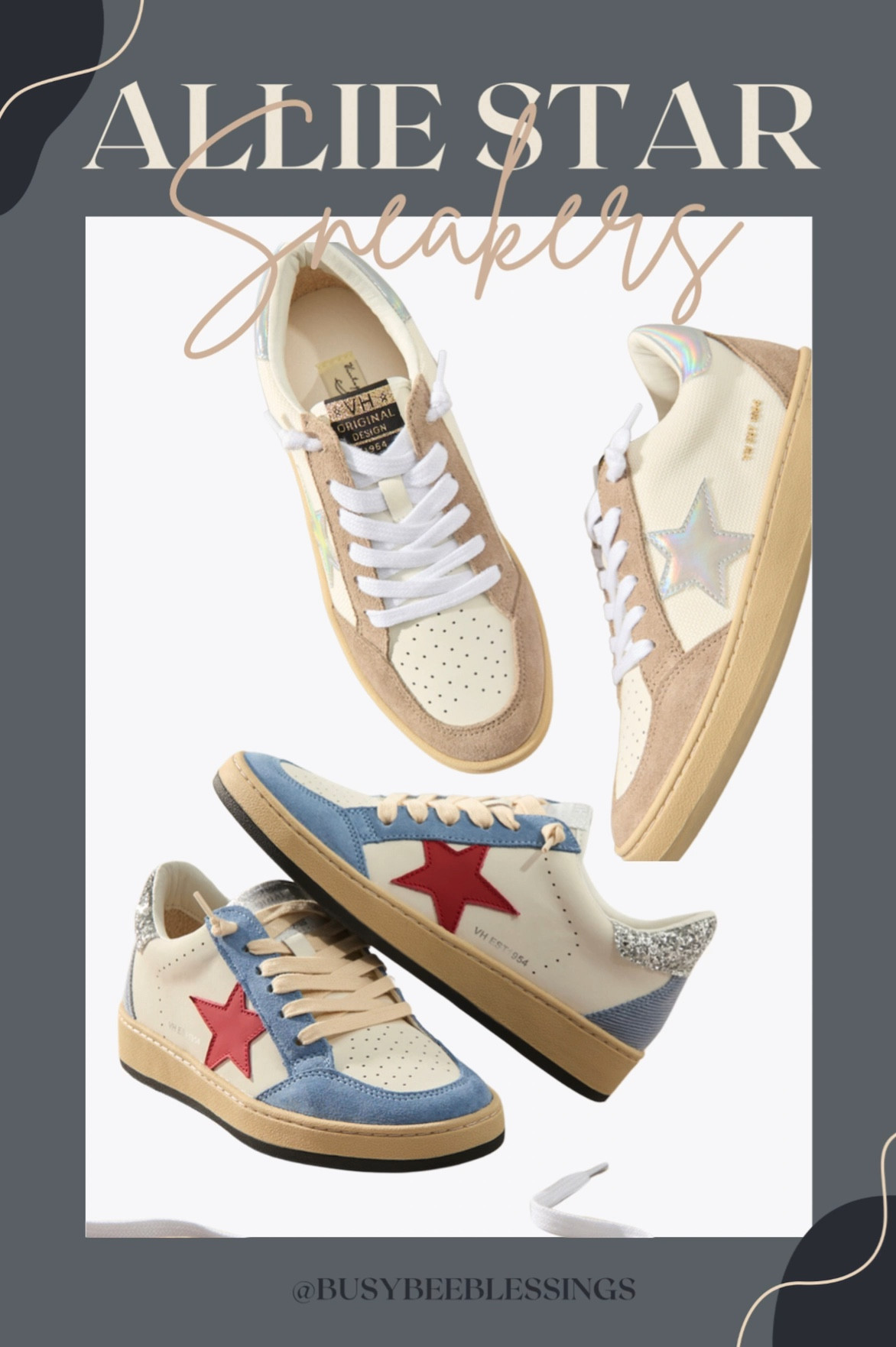 The Allie Star sneaker features a star patch design on the sides with pops of color and various textures to match any outfit. They are fashionable, functional and comfortable! 

#LTKStyleTip #LTKShoeCrush