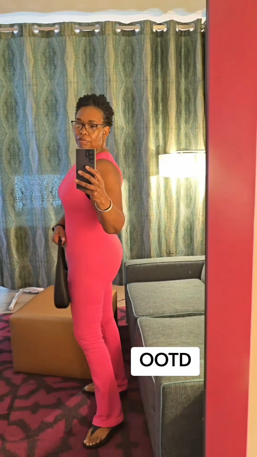 Love this pink jumpsuit!  #falloutfit #jumpsuit

#LTKootd #LTKfitnessgoals #LTKOver40
