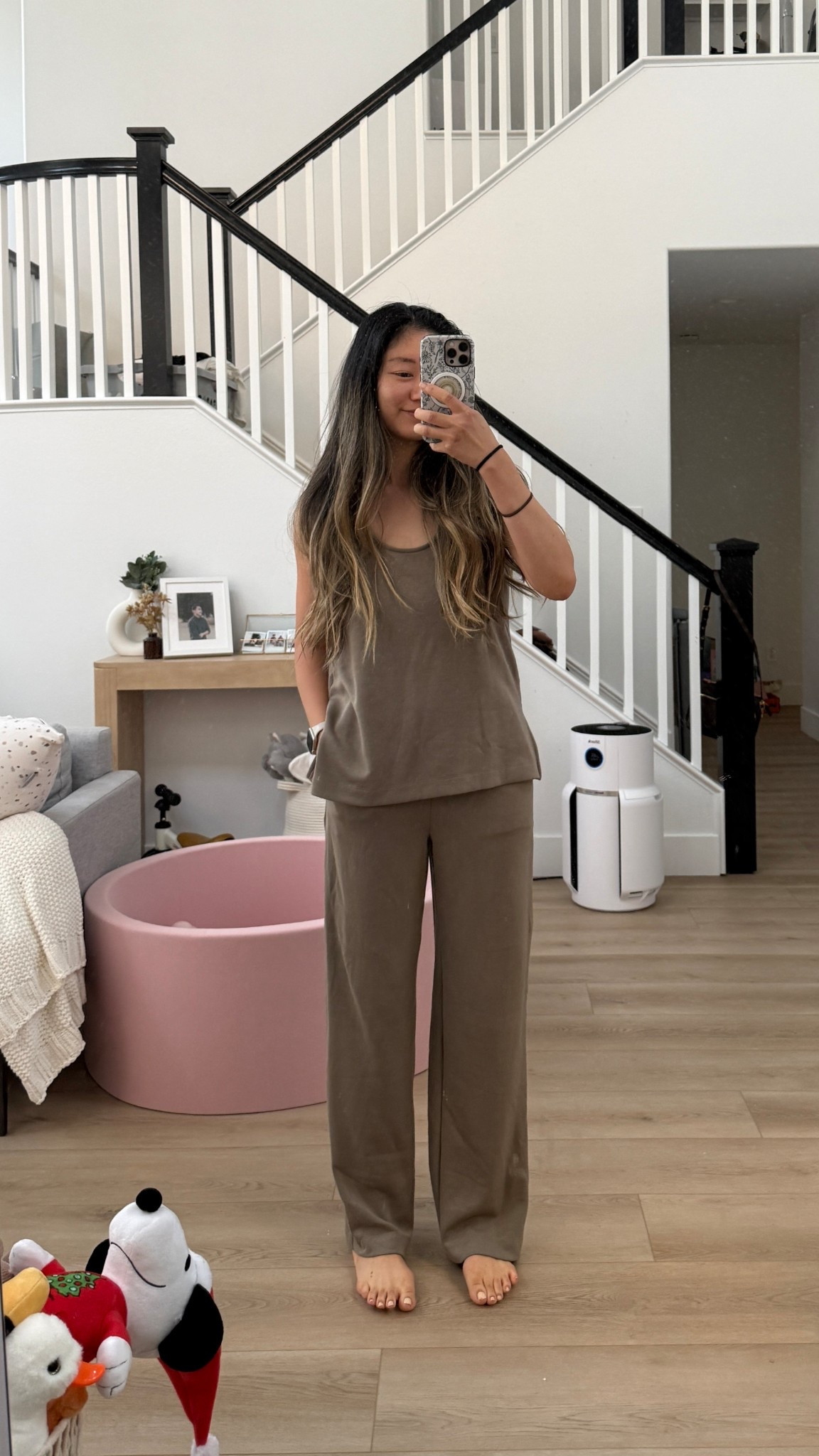 obsessed with this new set from @OAK + FORT 🥰🥰😍 so comfy and soft! perfect for lounging at home !! i got the color brindle! 

#momfit #oakandfort #momfashion #loungewear #ad 



#LTKmomlife #LTKHome #LTKootd