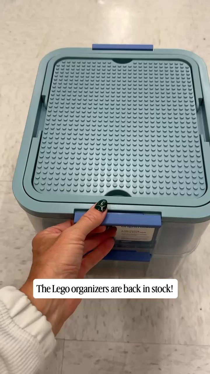 The most coveted LEGO organization bins are back in stock at Target!  Perfect addition to your playroom.

#legoorganizer #homestorage #targetfinds

#LTKmomlife #LTKHome #LTKKids