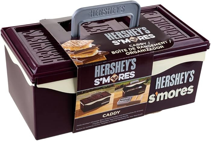 Hershey's S'mores Caddy Tray Organizer, FOOD ITEMS NOT INCLUDED, Store All Essentials for Making ... | Amazon (US)