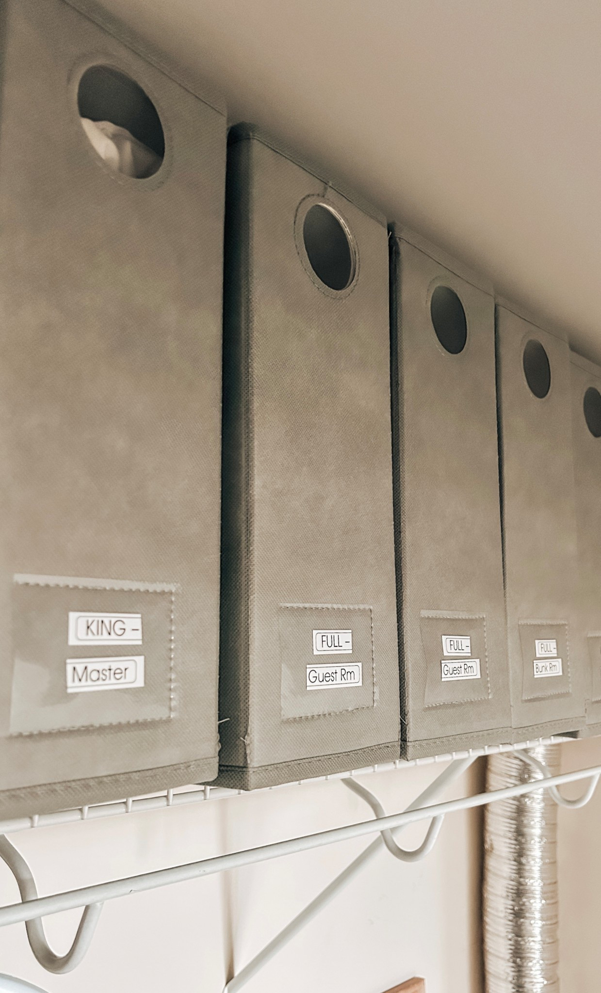 These Bed sheet organizers are a must! No more searching for parts of a set or trying to figure out sizes 🙌🏻

Have them for both our home and rental home 💁🏼‍♀️


home organization, bathroom organization, linen closet, laundry room organization, storage solutions, get organized, Amazon finds

#LTKFamily #LTKHome #LTKFindsUnder50