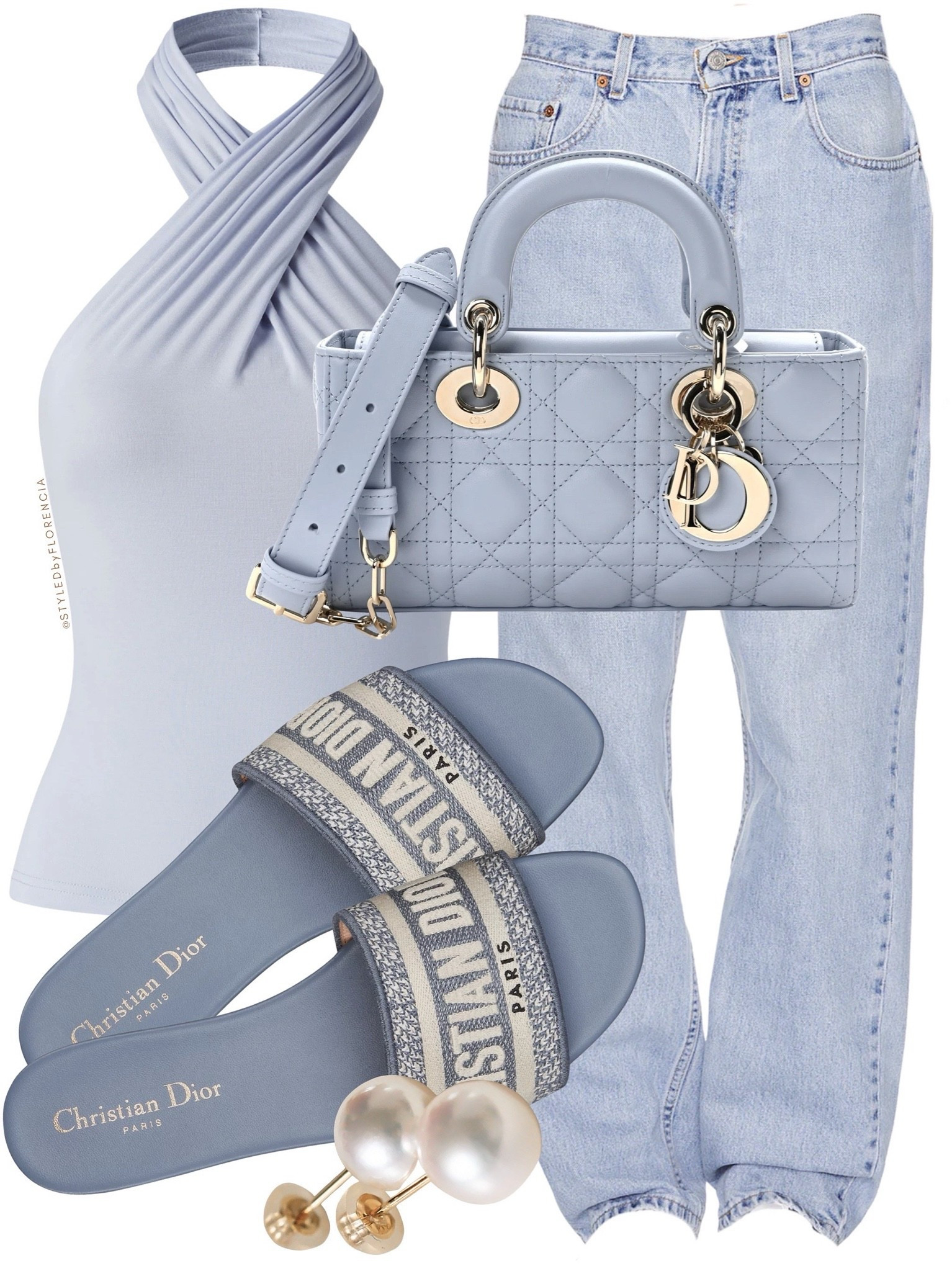 light blue monochrome💙✨