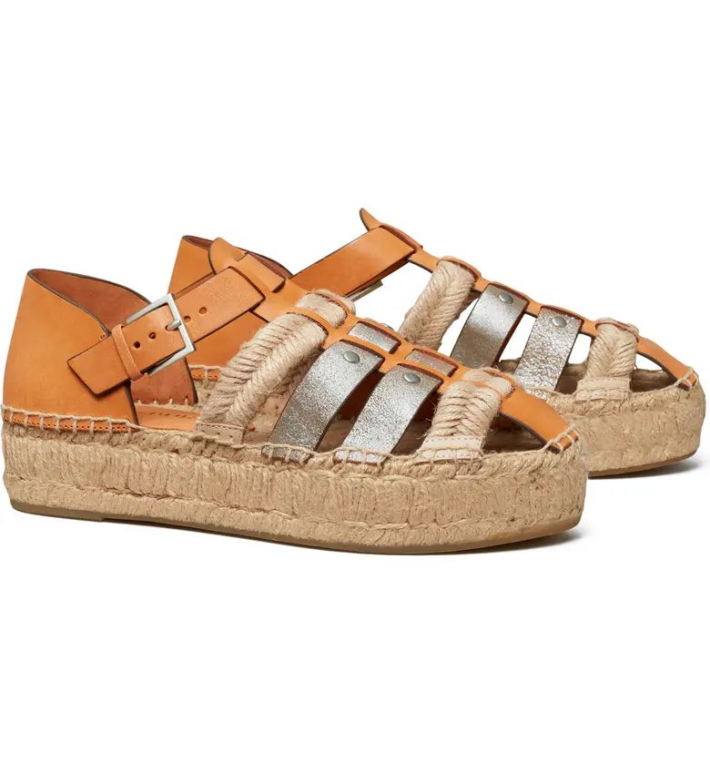 Tory Burch Fisherman Platform Espadrille Sandal | Nordstrom | Nordstrom