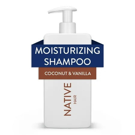 Native Moisturizing Shampoo Coconut and Vanilla 16.5 fl oz | Walmart (US)