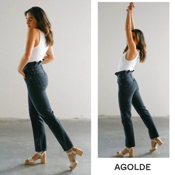 Agolde Lettuce Waistband Reworked Jeans - NEW | Poshmark