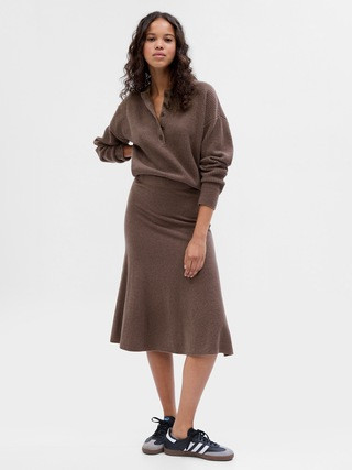CashSoft Midi Sweater Skirt | Gap (US)
