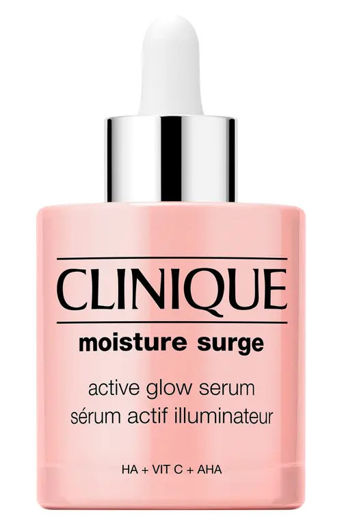 Clinique Moisture Surge Active Glow Serum with Hyaluronic Acid in None at Nordstrom, Size 1.7 Oz | Nordstrom