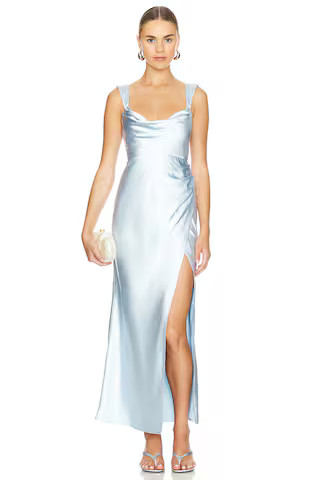 Havanna Dress in Blue | Revolve Clothing (Global)