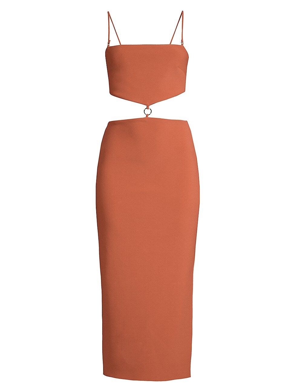 Alba Cut-Out Midi Dress | Saks Fifth Avenue