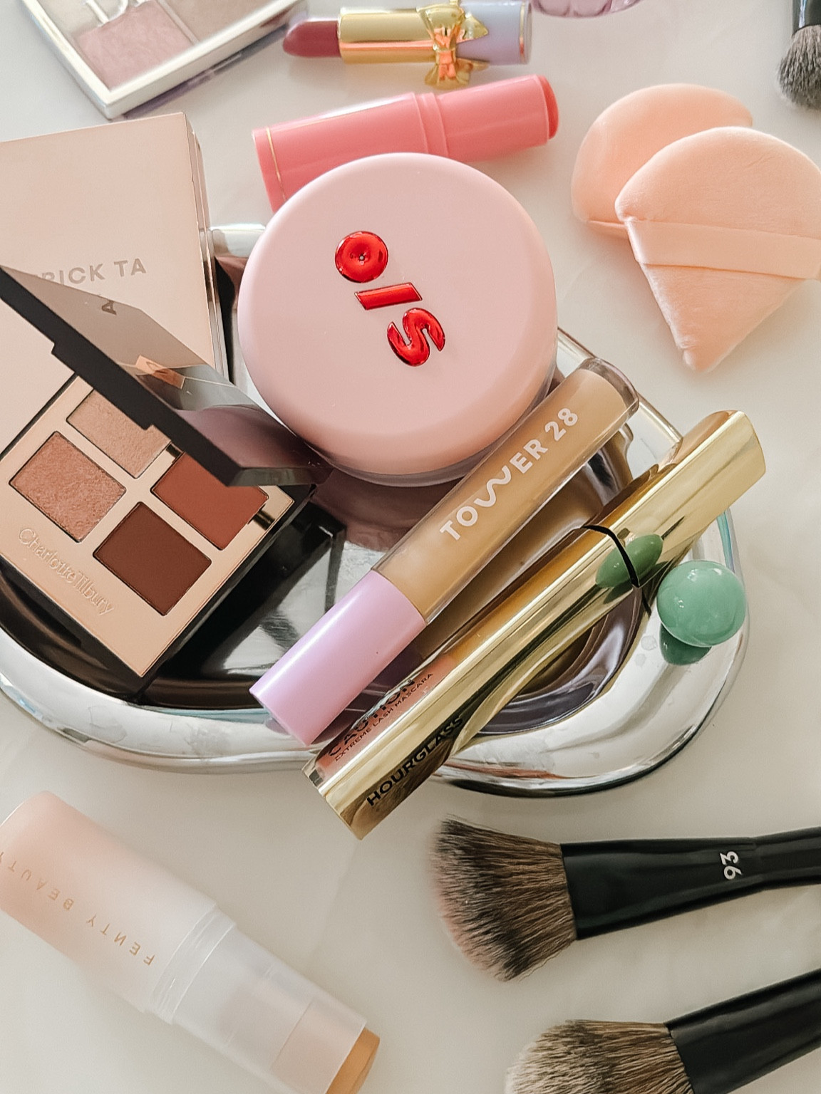 I just discovered the Fenty Blur and Smooth Foundation Tint Stick from @sephora! It’s basically a very natural, lightweight, long wearing skin tint (foundation) that blends beautifully and melts into the skin. You can add additional layers for fuller coverage. 

The next product is the Charlotte Tilbury Pillow Talk Dreams shadow palette. This quad is so beautiful in rose gold bronze shades. It’s not intimidating and it’s a palette that you can wear day to night. I can’t stop using the Pat McGrath labs cream blush paired with my favorite highlighter (palette) by Dior. 

The One Size Ultimate Blurring Powder is the best of the best. I sound like a broken record bc I share this so often, but it’s the best 24-hour shine control powder to help absorb oils through the day and brighten and blur the complexion.

The Hourglass Caution Extreme Lash Mascara is the real deal! Doesn’t flake, doesn’t smudge, lengthens, adds intense volume, and doesn’t clump!

I’m in love with the Patrick Ta Contour and Bronzing Palette - gives such a natural contour and bronze look to the complexion and I love how beautifully it pairs with the Pat McGrath’s cream based blush!

Also, don’t forget to join Sephora’s Beauty Insider program to receive all the perks when shopping! And, Sephora’s buy online & pick up in-store and same day delivery options make it easier than ever to shop! #SephoraPartner #ad


#LTKStyleTip #LTKOver40 #LTKBeauty