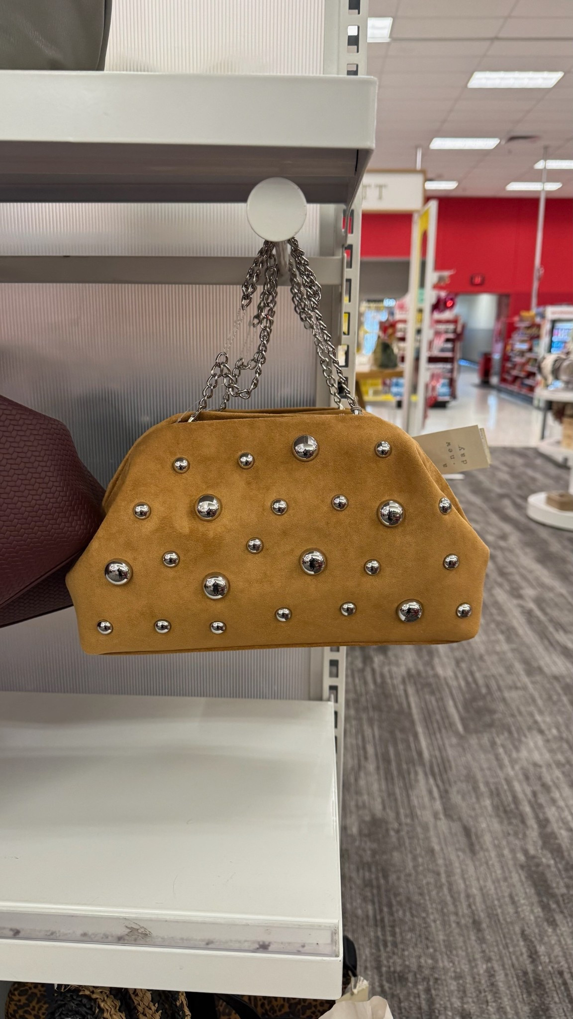 studded oversized clutch/handbag! 

#LTKootd #LTKFindsUnder50